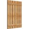 Ekena Millwork Spaced Board-n-Batten Shutters, Rough Sawn Western Red Cedar, 34 3/4W x 46H, PR RBS06S35X046RWR - alternate 5